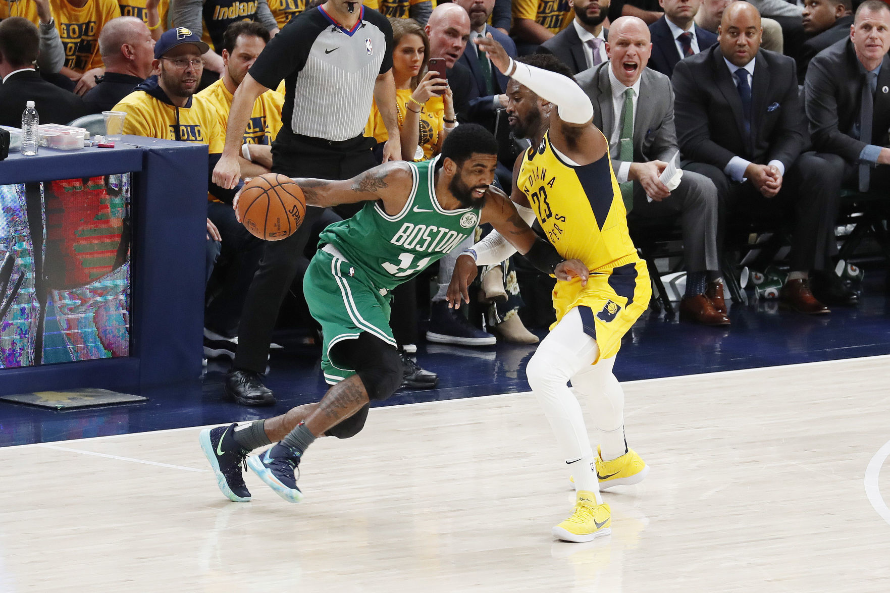 NBA: Playoffs-Boston Celtics at Indiana Pacers
